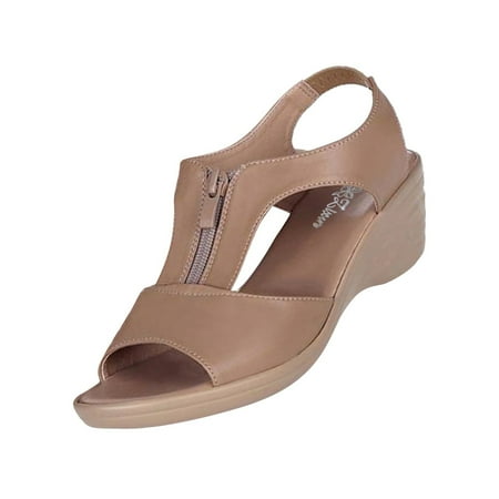 Sandals Women Wedge Fish Thick-Soled Casual Shoes Mouth Breathable Zipper Front Women S Retro Women S Sandals Beach Sandals For Women Dressy Summer
Sandals Women Wedge Fish Thick-Soled Casual Shoes Mouth Breathable Zipper Front Women S Retro Women S Sandals Beach Sandals For Women Dressy Summer