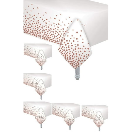 6 Pack Tablecloth | Confetti Table Cover | Size: 54 x 108 Rectangle | Ideal for Birthday Wedding Graduation Anniversary Retirement Indoor or Outdoor Party Banquet Shower Holiday
6 Pack Tablecloth | Confetti Table Cover | Size: 54 x 108 Rectangle | Ideal for Birthday Wedding Graduation Anniversary Retirement Indoor or Outdoor Party Banquet Shower Holiday