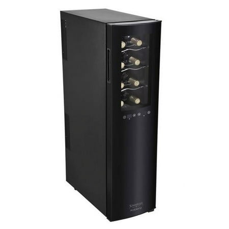 18 Bottle Wine Cooler Black