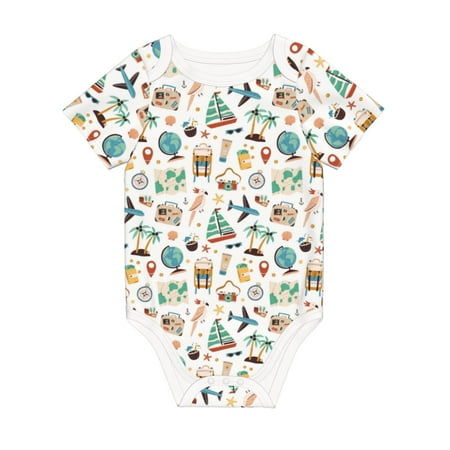 Coaee Travel1 for Soft Cotton Baby Short-Sleeve Bodysuit Baby Girls Boys Bodysuit Romper
Coaee Travel1 for Soft Cotton Baby Short-Sleeve Bodysuit Baby Girls Boys Bodysuit Romper