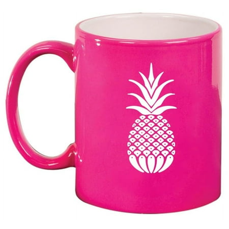Pineapple Ceramic Coffee Mug Tea Cup Gift for Her Him Friend Coworker Wife Husband (11oz Hot Pink)
Pineapple Ceramic Coffee Mug Tea Cup Gift for Her Him Friend Coworker Wife Husband (11oz Hot Pink)