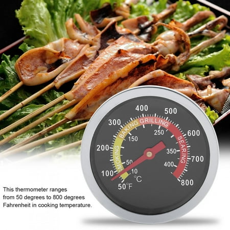 Gupbes BBQ Temperature Gauge 50~800℉ Stainless Steel BBQ Thermometer Temperature Gauge for Barbecue Cooking Thermometer
Gupbes BBQ Temperature Gauge 50~800℉ Stainless Steel BBQ Thermometer Temperature Gauge for Barbecue Cooking Thermometer