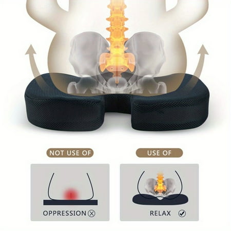 XIAOGZAHUOP Comfortable Ergonomic Memory Foam Chair Cushion With Removable Cover - Supportive and Pain Relieving for Office Car and Wheelchairs
XIAOGZAHUOP Comfortable Ergonomic Memory Foam Chair Cushion With Removable Cover - Supportive and Pain Relieving for Office Car and Wheelchairs