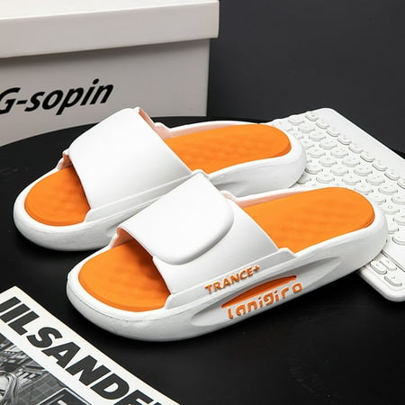 Women‘s Letter Decor Pillow Slides Lightweight Open Toe Non-slip Slippers Indoor Bathroom Shoes
Women‘s Letter Decor Pillow Slides Lightweight Open Toe Non-slip Slippers Indoor Bathroom Shoes