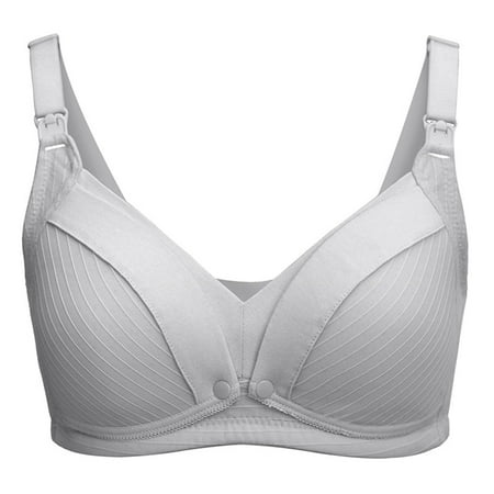 Fashion Nursing Bra Feeding No Steel Rings Gathering Cotton Milk Maternity Underwear Gray 90C
Fashion Nursing Bra Feeding No Steel Rings Gathering Cotton Milk Maternity Underwear Gray 90C
