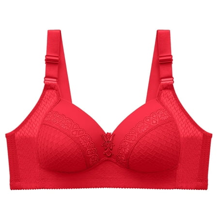 mveomtd Womens Blissful Benefits Bra Wire Push Up Full Coverage Smoothing Everyday Bra Comfort Flex Fit Bras Wireless Full Coverage Bras for Women Red 42
mveomtd Womens Blissful Benefits Bra Wire Push Up Full Coverage Smoothing Everyday Bra Comfort Flex Fit Bras Wireless Full Coverage Bras for Women Red 42
