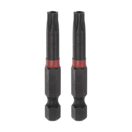 Uxcell T30 Magnetic Security Impact Torx Screwdriver Bit 1/4 Hex Shank 2 Length 2 Pack
Uxcell T30 Magnetic Security Impact Torx Screwdriver Bit 1/4 Hex Shank 2 Length 2 Pack