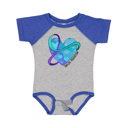 Inktastic Suicide Prevention Awareness Purple and Teal Heart Ribbon Boys or Girls Baby Bodysuit
Inktastic Suicide Prevention Awareness Purple and Teal Heart Ribbon Boys or Girls Baby Bodysuit