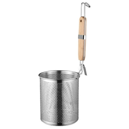 1pc Stainless Steel Wood Handle Noodle Filter Spoon Strainer Spoon for Home 
1pc Stainless Steel Wood Handle Noodle Filter Spoon Strainer Spoon for Home