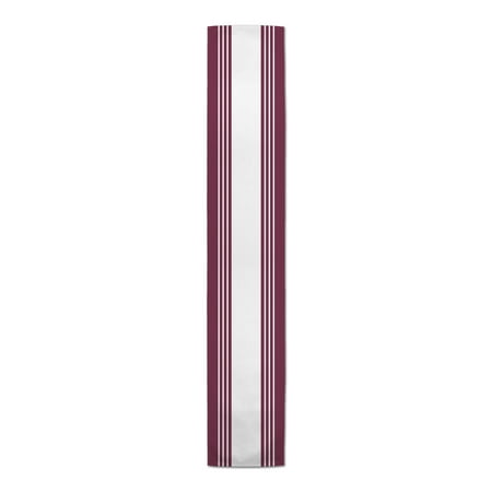 Creative Products Large Farmhouse Stripe Burgundy 16x72 Poly Twill Table Runner
Creative Products Large Farmhouse Stripe Burgundy 16x72 Poly Twill Table Runner