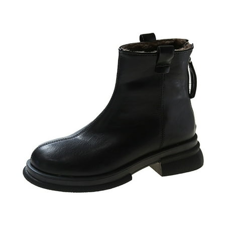 NN Ankle Boots For Women Low Heel Women s Chicago Heel Ankle Booties