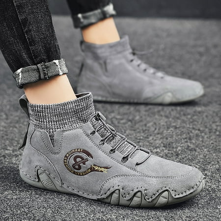 Yolai Men S Casual Shoes Korean Version High Top Shoes Round Toe Breathable Daily Dad S Shoes
Yolai Men S Casual Shoes Korean Version High Top Shoes Round Toe Breathable Daily Dad S Shoes