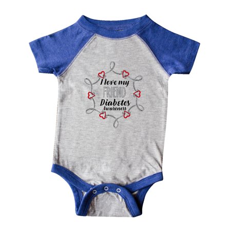 Inktastic I Love My Friend Diabetes Awareness Gift Baby Boy or Baby Girl Bodysuit
Inktastic I Love My Friend Diabetes Awareness Gift Baby Boy or Baby Girl Bodysuit