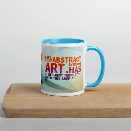 GloWell Designs - Mug with Color Inside - Motivational Quote - Life is Like Abstract Art
GloWell Designs - Mug with Color Inside - Motivational Quote - Life is Like Abstract Art
