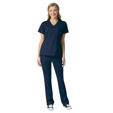 WonderWink Pro Women s 4 Pocket V-Neck Top & Moderate Flare Leg Cargo Pant Scrub Set
WonderWink Pro Women s 4 Pocket V-Neck Top & Moderate Flare Leg Cargo Pant Scrub Set