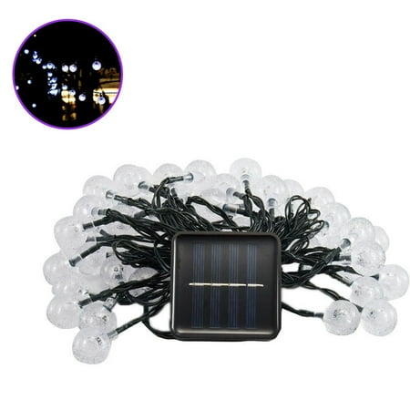 Solar Light String 20/30/100 Bulbs Waterproof LED Crystal Fairy Ball Light 8 Lighting Mode for Outdoor Home 5/6/12m Long White Light 12M
Solar Light String 20/30/100 Bulbs Waterproof LED Crystal Fairy Ball Light 8 Lighting Mode for Outdoor Home 5/6/12m Long White Light 12M