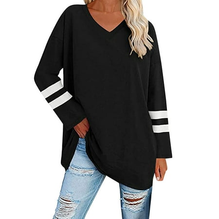 NECHOLOGY Short Sleeve Scrub Jackets Womens Long Sleeve Tops Oversized T Shirts Striped Shirts Crew Long Sleeve Tees Shirt Black X-Large
NECHOLOGY Short Sleeve Scrub Jackets Womens Long Sleeve Tops Oversized T Shirts Striped Shirts Crew Long Sleeve Tees Shirt Black X-Large