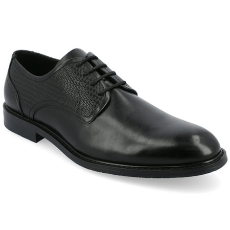 Vance Co. Kendon Tru Comfort Foam Plain Toe Lace-up Derby
