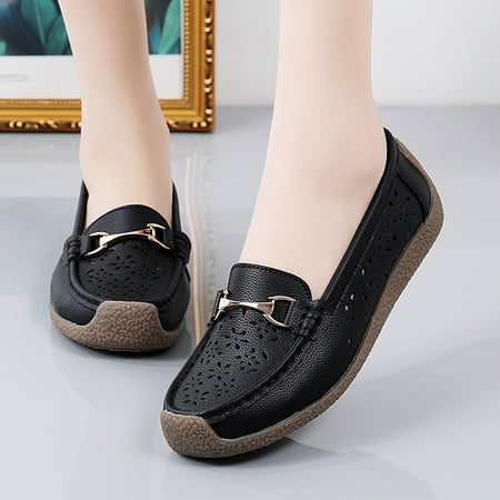 Women‘s Flat Hollow Out Loafers Lightweight Metal Decor Comfy Slip On Shoes Women‘s Footwear
Women‘s Flat Hollow Out Loafers Lightweight Metal Decor Comfy Slip On Shoes Women‘s Footwear