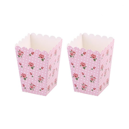 12pcs Vintage Rose Flowers Popcorn Boxes Candy Snack Printing Treat Box Wedding Decoration Mini Party Paper Favor(Pink)
12pcs Vintage Rose Flowers Popcorn Boxes Candy Snack Printing Treat Box Wedding Decoration Mini Party Paper Favor(Pink)