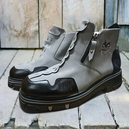 Chnzic European And American Men s Short Boots Autumn And Winter Large Side Zipper Ankle Boots
Chnzic European And American Men s Short Boots Autumn And Winter Large Side Zipper Ankle Boots