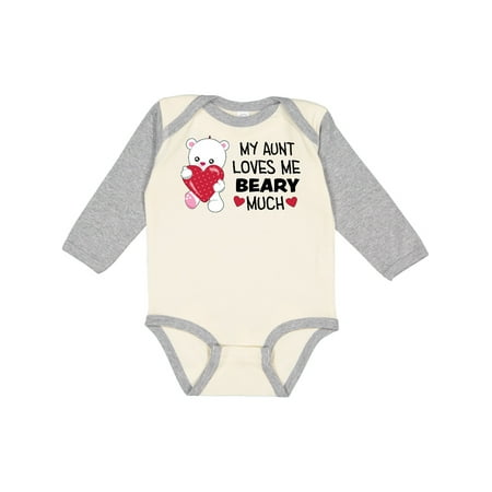 Inktastic My Aunt Loves Me Beary Much- cute bear Gift Baby Boy or Baby Girl Long Sleeve Bodysuit
Inktastic My Aunt Loves Me Beary Much- cute bear Gift Baby Boy or Baby Girl Long Sleeve Bodysuit