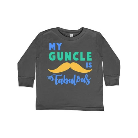 Inktastic my guncle is fabulous Gift Toddler Boy or Toddler Girl Long Sleeve T-Shirt
Inktastic my guncle is fabulous Gift Toddler Boy or Toddler Girl Long Sleeve T-Shirt