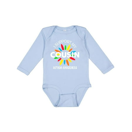 Inktastic I Support My Cousin Autism Awareness Gift Baby Boy or Baby Girl Long Sleeve Bodysuit
Inktastic I Support My Cousin Autism Awareness Gift Baby Boy or Baby Girl Long Sleeve Bodysuit
