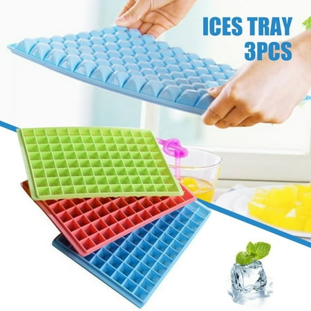 Hhdxre 3 Pack Ice Tray Reusable Ice Template with 96 Cavity Mini Ice Maker Household
Hhdxre 3 Pack Ice Tray Reusable Ice Template with 96 Cavity Mini Ice Maker Household