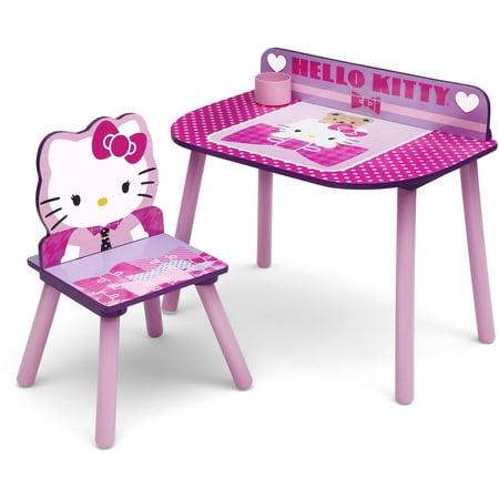 Hello Kitty Desk and Chair Set
