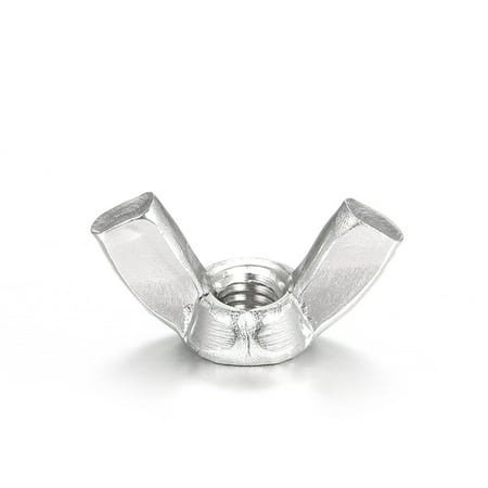 Andoer DIN315 Butterfly-nut 304 Stainless Steel Nut Hand Screw Nuts M-4