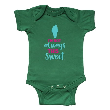 Inktastic I m Not Always This Sweet Ice Cream - Blue Pink Gift Baby Boy or Baby Girl Bodysuit
Inktastic I m Not Always This Sweet Ice Cream - Blue Pink Gift Baby Boy or Baby Girl Bodysuit