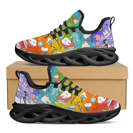 Cartoon Hospital Dental Tools Printed Sneakers Women Casual Lace Up Shoes Non-slip Breathable Flat Shoes Female Footwear Zapatos
Cartoon Hospital Dental Tools Printed Sneakers Women Casual Lace Up Shoes Non-slip Breathable Flat Shoes Female Footwear Zapatos