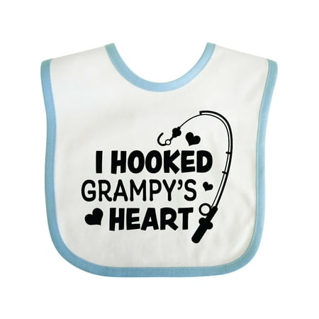 Inktastic I Hooked Grampy s Heart with Fishing Rod Gift Baby Boy or Baby Girl Bib
Inktastic I Hooked Grampy s Heart with Fishing Rod Gift Baby Boy or Baby Girl Bib