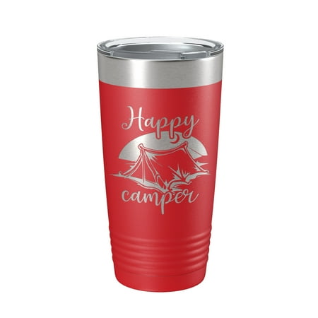 Happy Camper Tumbler Travel Mug Gift Insulated Laser Engraved Coffee Cup 20 oz Red
Happy Camper Tumbler Travel Mug Gift Insulated Laser Engraved Coffee Cup 20 oz Red