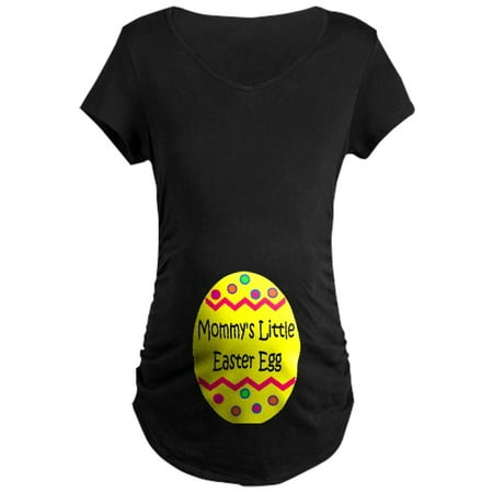 CafePress - Mommy s Little Easter Egg - Maternity Dark T-Shirt