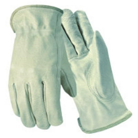 Grain Goat Skin Drivers Glove - Large Cream