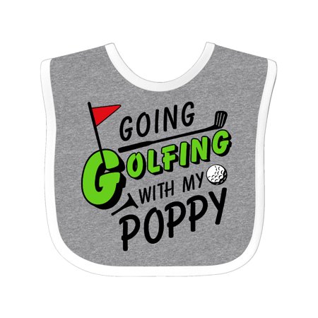Inktastic Going Golfing with My Poppy- Kids Golf Gift Baby Boy or Baby Girl Bib
Inktastic Going Golfing with My Poppy- Kids Golf Gift Baby Boy or Baby Girl Bib