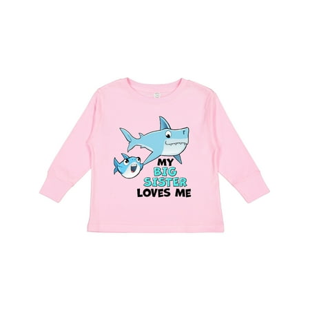 Inktastic My Big Sister Loves Me with Cute Sharks Gift Toddler Boy or Toddler Girl Long Sleeve T-Shirt
Inktastic My Big Sister Loves Me with Cute Sharks Gift Toddler Boy or Toddler Girl Long Sleeve T-Shirt