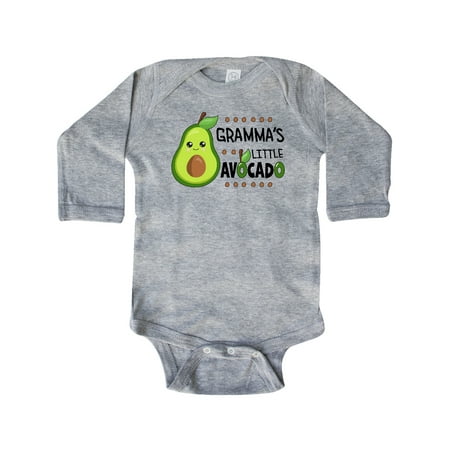 Inktastic Gramma s Little Avocado with Cute Baby Avocado Gift Baby Boy or Baby Girl Long Sleeve Bodysuit
Inktastic Gramma s Little Avocado with Cute Baby Avocado Gift Baby Boy or Baby Girl Long Sleeve Bodysuit