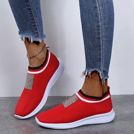 dmqupv Summer Shoes for Women Size 9 Slip Women s Fashion Shoes Breathable Crystal Casual Mesh On Casual Shoes for Women Loafer Shoes Red 7.5
dmqupv Summer Shoes for Women Size 9 Slip Women s Fashion Shoes Breathable Crystal Casual Mesh On Casual Shoes for Women Loafer Shoes Red 7.5