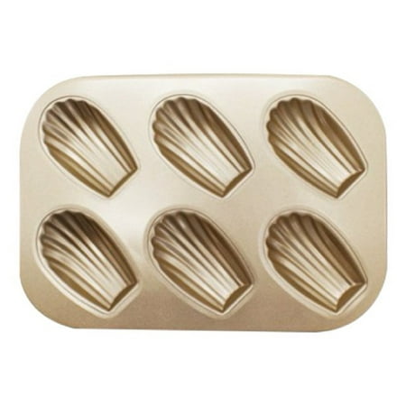 YaFex-goods 6 Cup Nonstick Madeleine Shell Shape Cake Mold Carbon Steel Cookie Pan Pretty
YaFex-goods 6 Cup Nonstick Madeleine Shell Shape Cake Mold Carbon Steel Cookie Pan Pretty