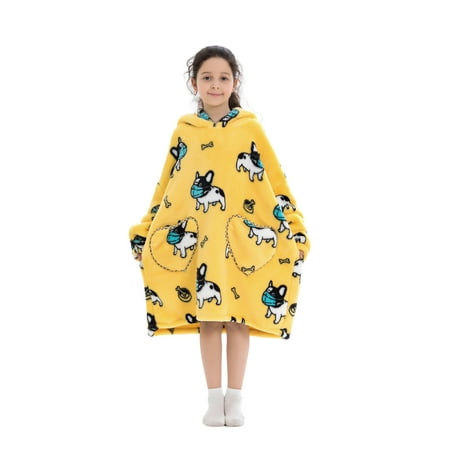 sdghg Parent-Child Winter Night-Gown Long Sleeve Cartoon Pattern Hooded Plush One-Piece Pajamas
sdghg Parent-Child Winter Night-Gown Long Sleeve Cartoon Pattern Hooded Plush One-Piece Pajamas