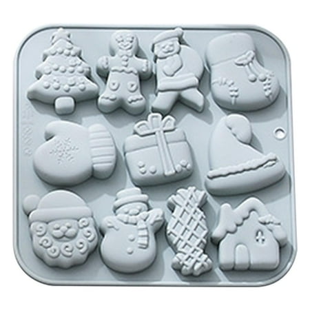 Christmas Candy Molds | Food Grade Silicone Heat Resistant Christmas Cake Mold | Easy Cleaning DIY Molds Supplies for Wax Candle Chocolate Cookies
Christmas Candy Molds | Food Grade Silicone Heat Resistant Christmas Cake Mold | Easy Cleaning DIY Molds Supplies for Wax Candle Chocolate Cookies