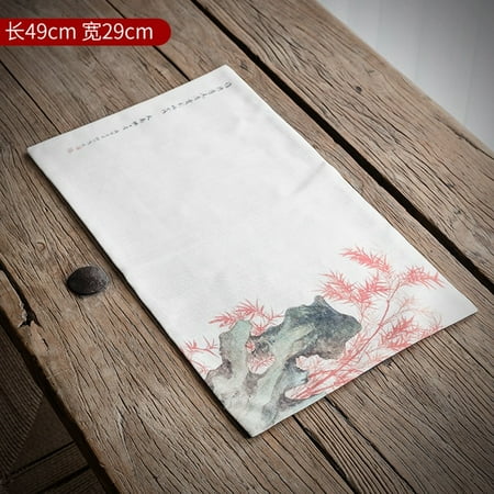 AYZM Style Cotton Linen Fabric Tea Table Tea Mat Printing Zen Waterproof Table Runner Dry Pour Tea Towel Mat Tea Napkin
AYZM Style Cotton Linen Fabric Tea Table Tea Mat Printing Zen Waterproof Table Runner Dry Pour Tea Towel Mat Tea Napkin