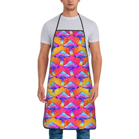 Gaeub Magic Mushrooms Print Apron for Men and Women Waterproof Apron for Cooking Dishwashing Lab Butcher Dog Grooming
Gaeub Magic Mushrooms Print Apron for Men and Women Waterproof Apron for Cooking Dishwashing Lab Butcher Dog Grooming