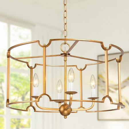 ZXNYH Gold Chandelier Modern Drum Chandelier Dining Room Lighting Fixtures Hanging with Antique Gold Finish for Kitchen & Living Room 22\u2019\u2019W x 15\u2019\u2019H
ZXNYH Gold Chandelier Modern Drum Chandelier Dining Room Lighting Fixtures Hanging with Antique Gold Finish for Kitchen & Living Room 22\u2019\u2019W x 15\u2019\u2019H