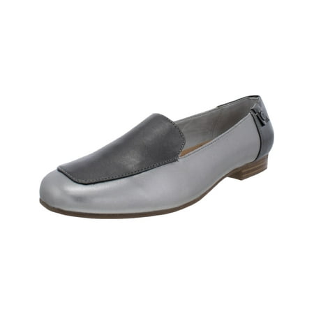 Gloria Vanderbilt Womens Marjorie Metallic Memory Foam Loafers