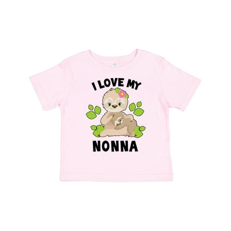 Inktastic Cute Sloth I Love My Nonna with Green Leaves Gift Toddler Boy or Toddler Girl T-Shirt
Inktastic Cute Sloth I Love My Nonna with Green Leaves Gift Toddler Boy or Toddler Girl T-Shirt
