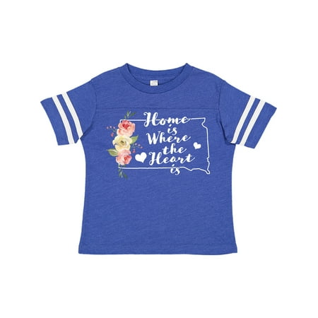 Inktastic South Dakota Home is Where The Heart is with Watercolor Floral Gift Toddler Toddler Girl T-Shirt
Inktastic South Dakota Home is Where The Heart is with Watercolor Floral Gift Toddler Toddler Girl T-Shirt